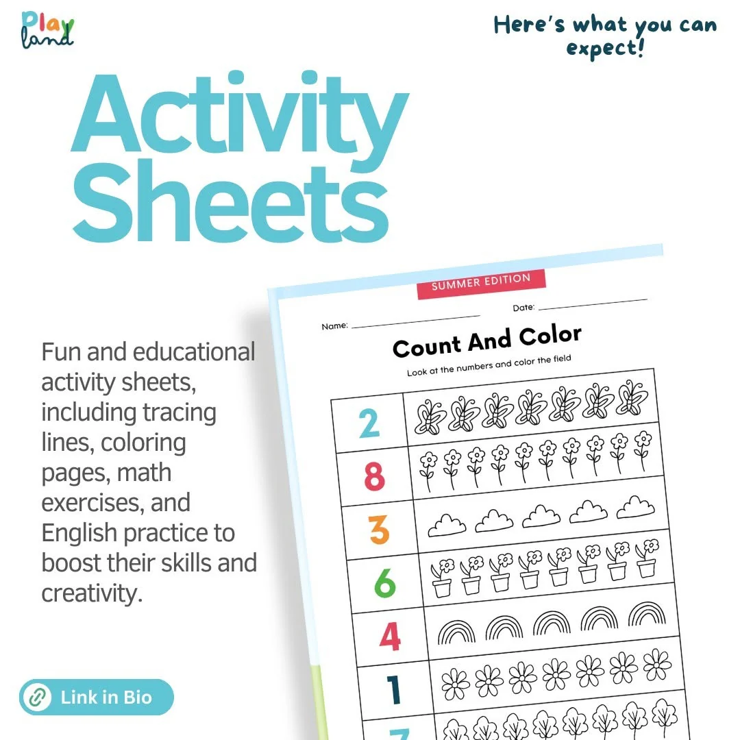 1000+ Free Activity Sheets for Kids (Ages 2–12) - Image 2