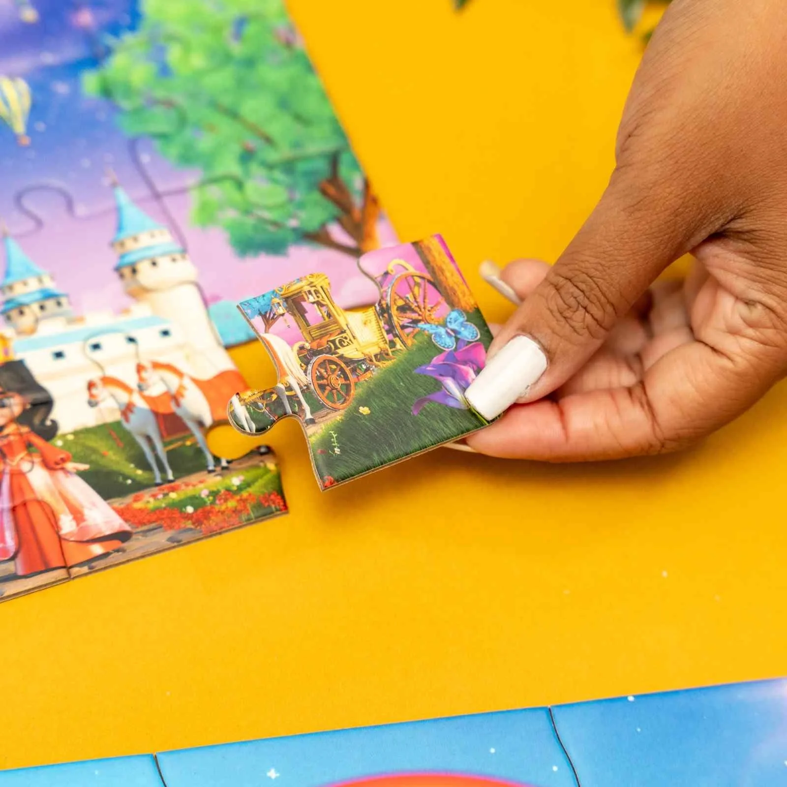 Enchantia - 4 in 1 Level Up & Learn Jigsaw Puzzle (9 Pcs - 20 Pcs) - Image 6