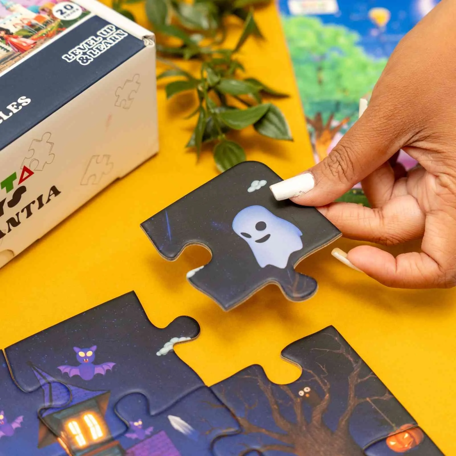 Enchantia - 4 in 1 Level Up & Learn Jigsaw Puzzle (9 Pcs - 20 Pcs) - Image 8