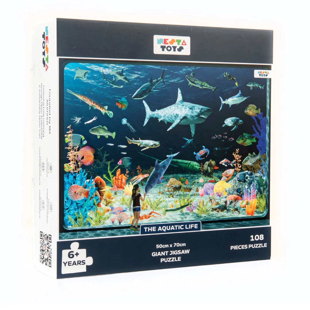 Aquatic Life Jigsaw Puzzle (108 Jumbo Pieces) - Image 6