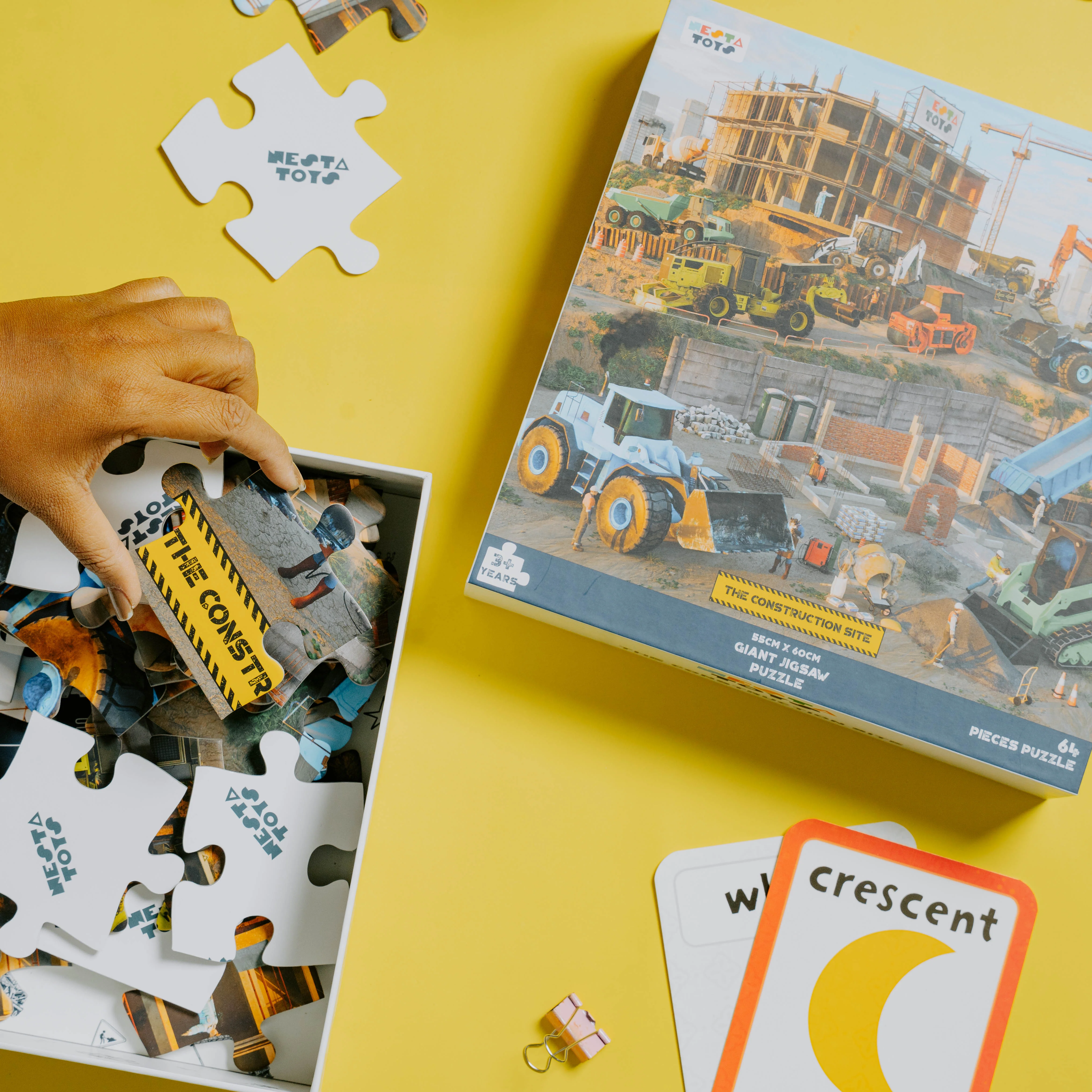 Construction Site Jigsaw Puzzle (64 Pcs) - Image 4