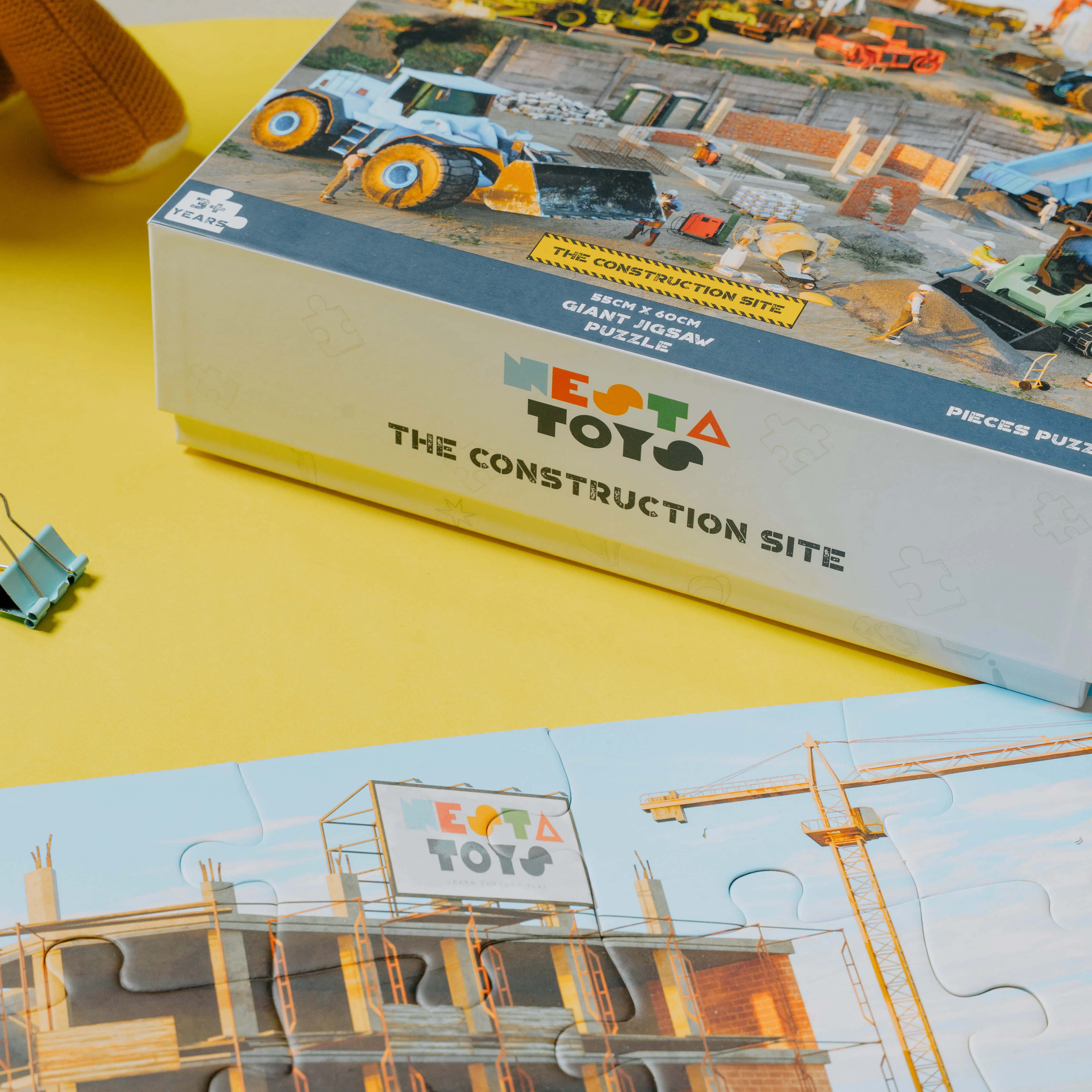 Construction Site Jigsaw Puzzle (64 Pcs) - Image 7