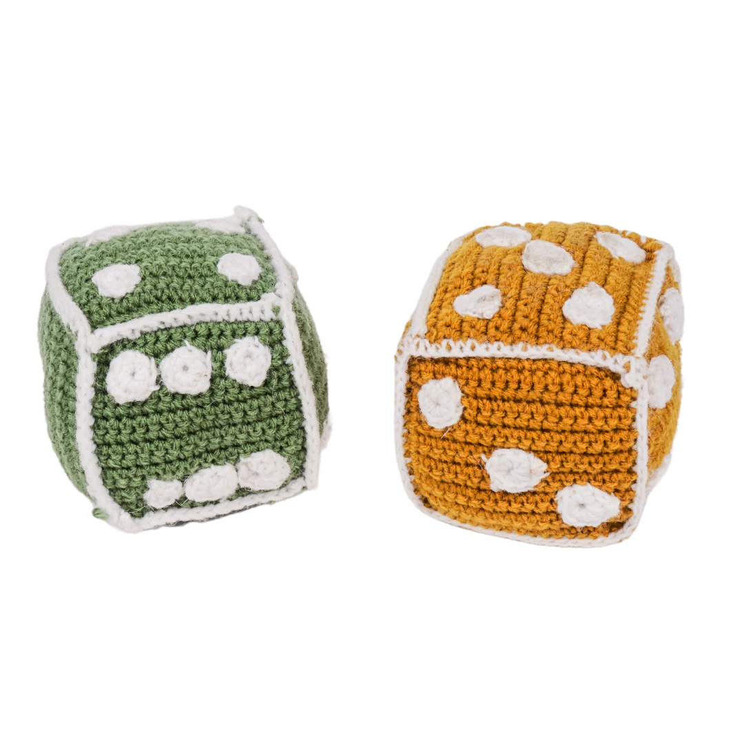 NESTA TOYS - Crochet Dice | Early Math Toy (2 Pcs) - Image 6