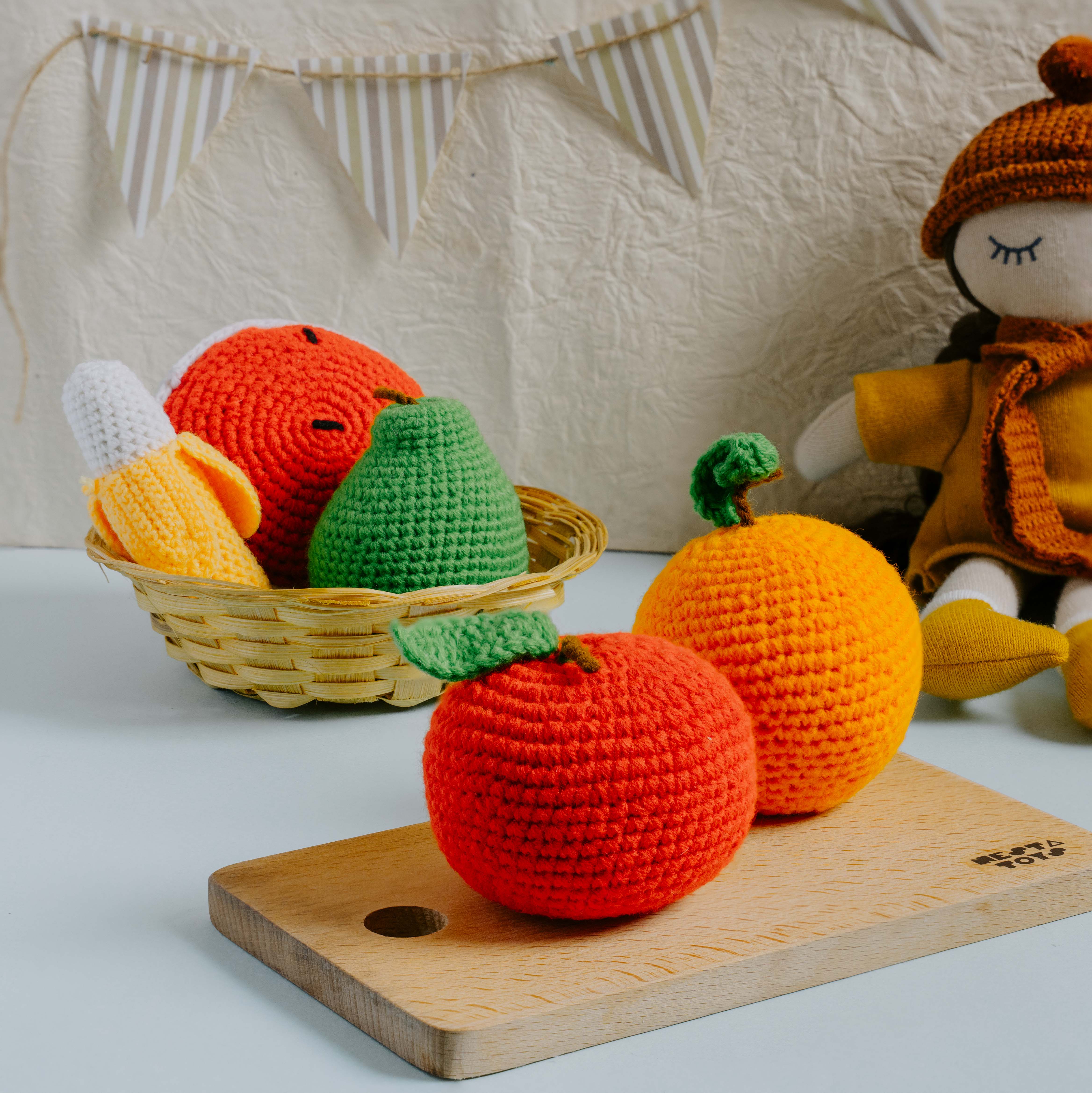 Crochet Fruit Toys | Play Food for Kids - Image 4