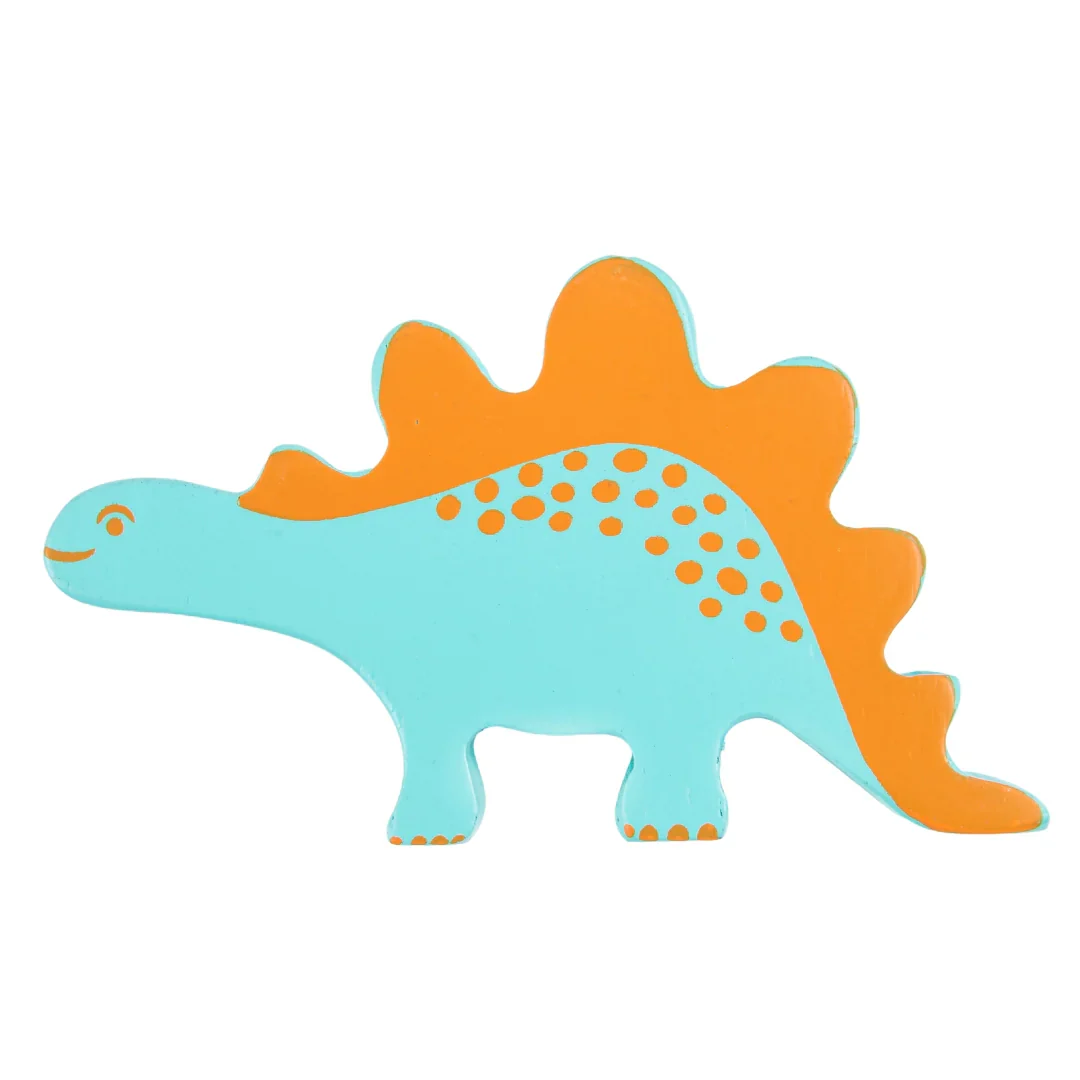 Wooden Dinosaur Building Blocks Toy (9 Pcs) - Image 8