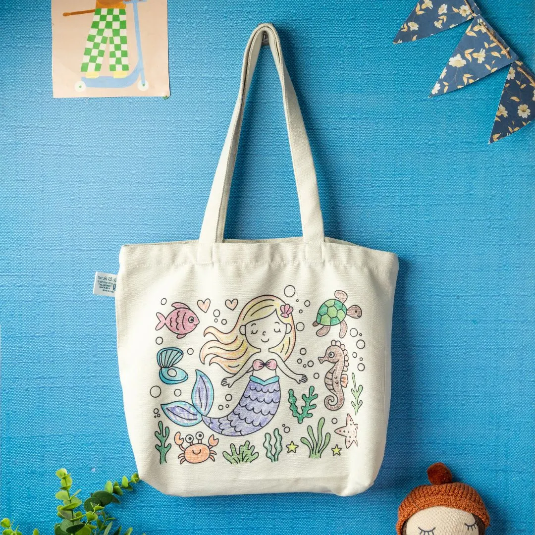 DIY Doodle Bag (Set of 2)– Princess & Mermaid Themes - Image 3