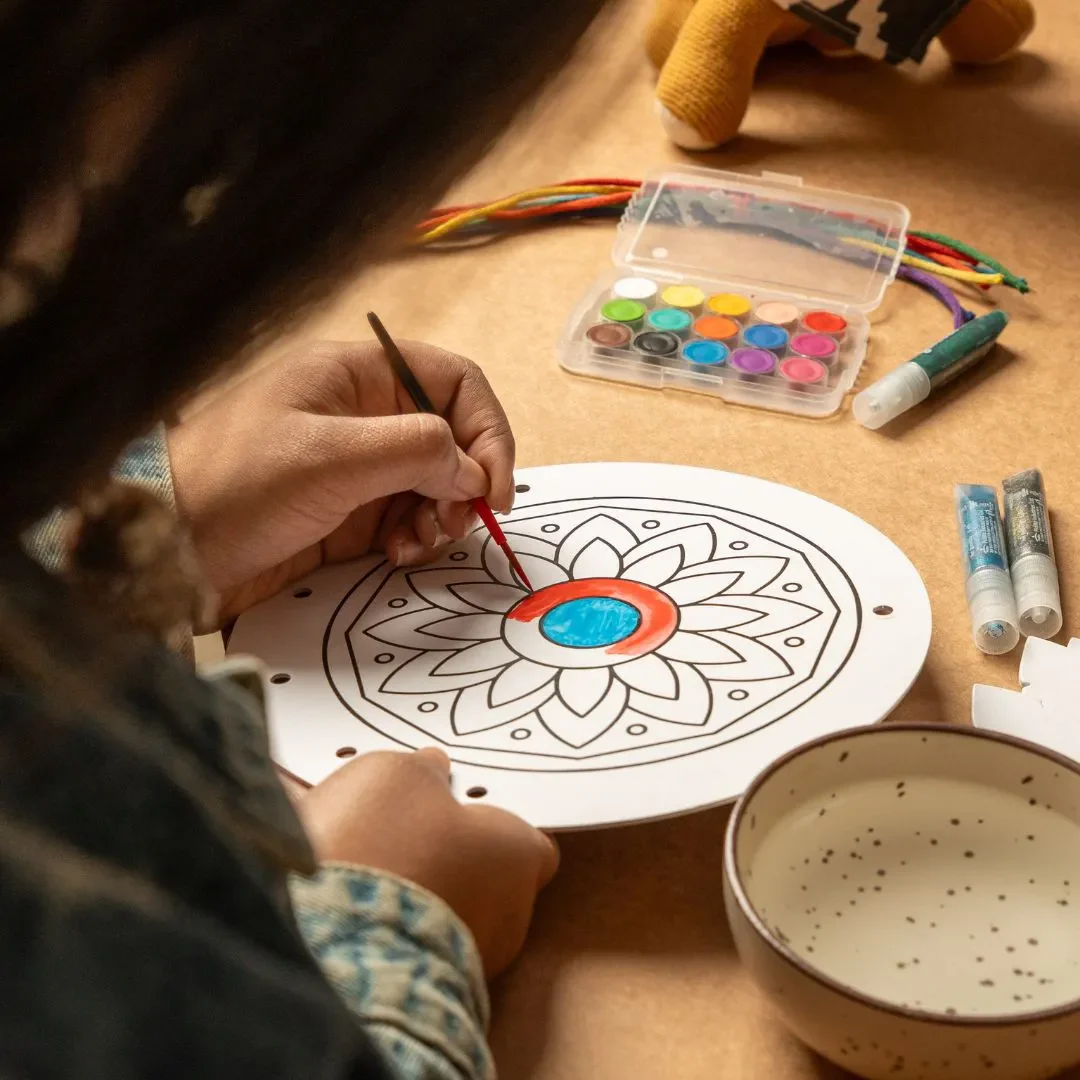DIY Dream Catcher - Mandala Art for Kids - Image 11