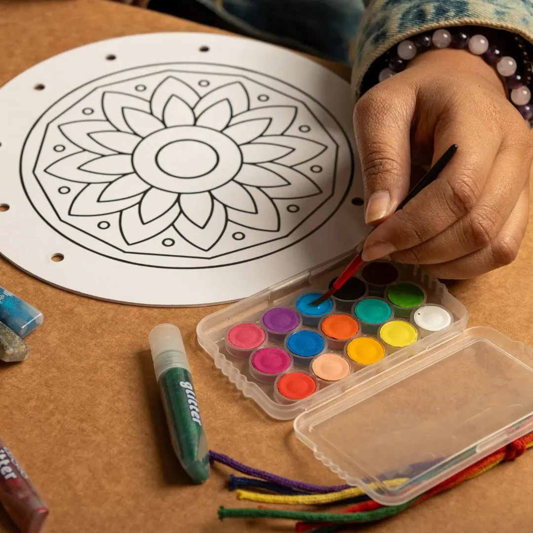 DIY Dream Catcher - Mandala Art for Kids - Image 8