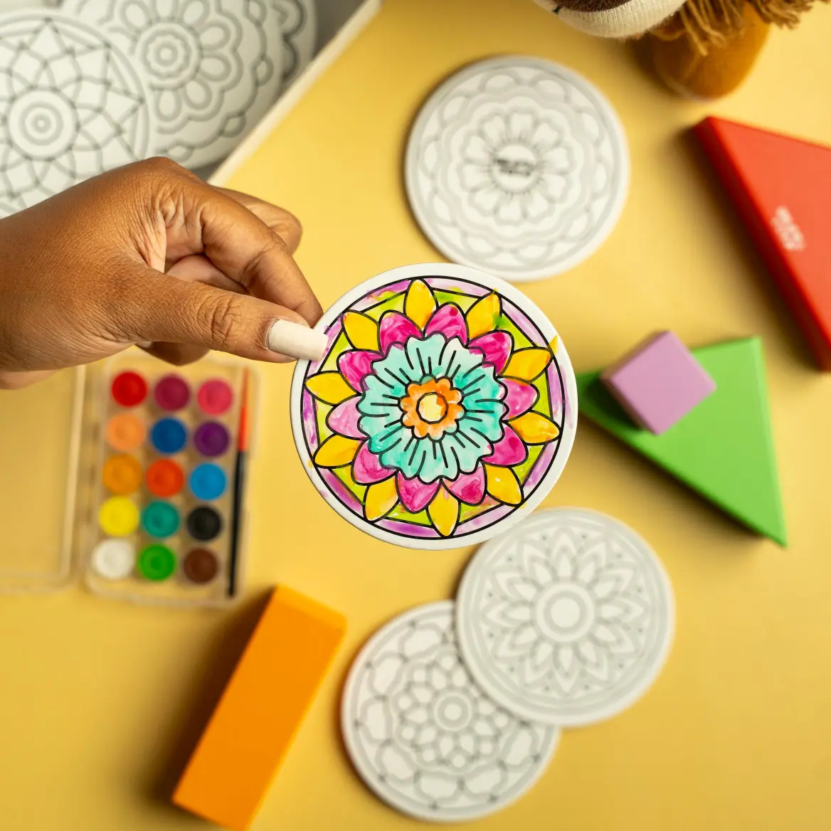 DIY Fridge Magnet - Mandala Art - Image 10
