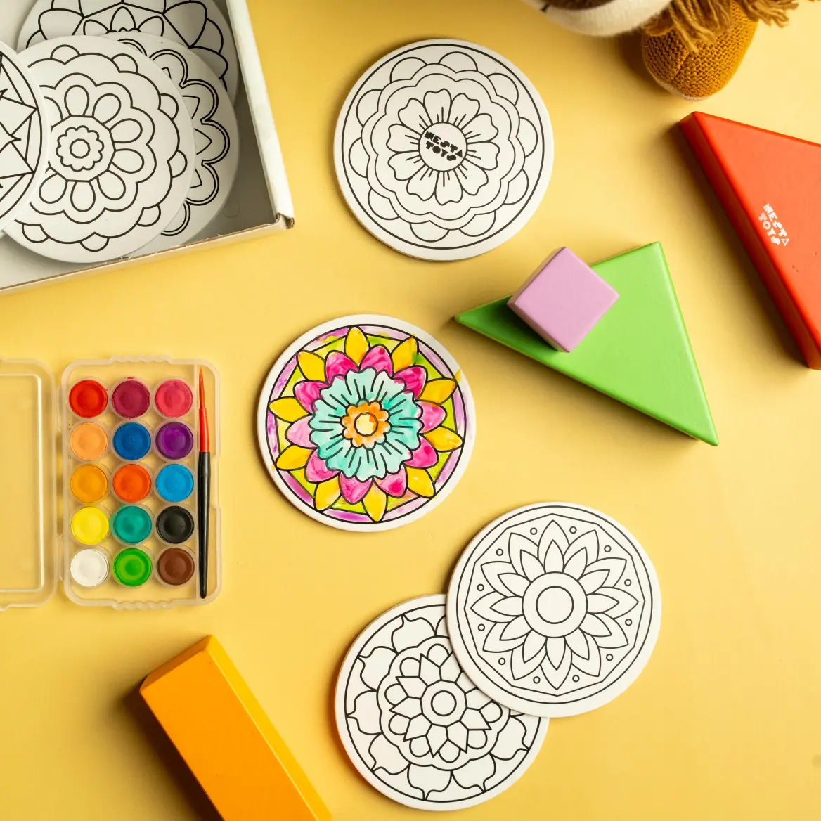 DIY Fridge Magnet - Mandala Art - Image 11