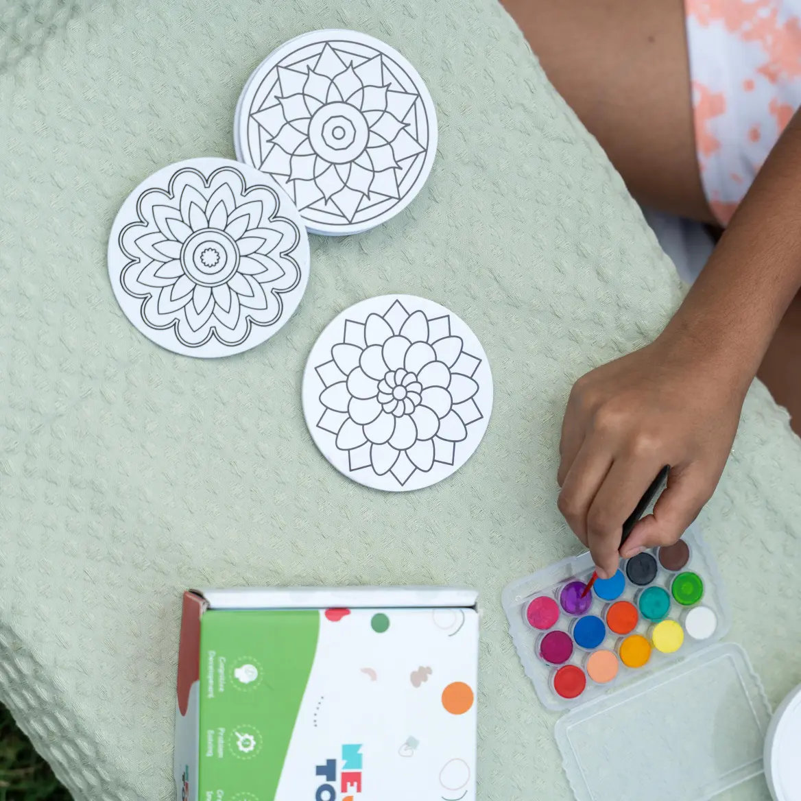 DIY Fridge Magnet - Mandala Art - Image 5
