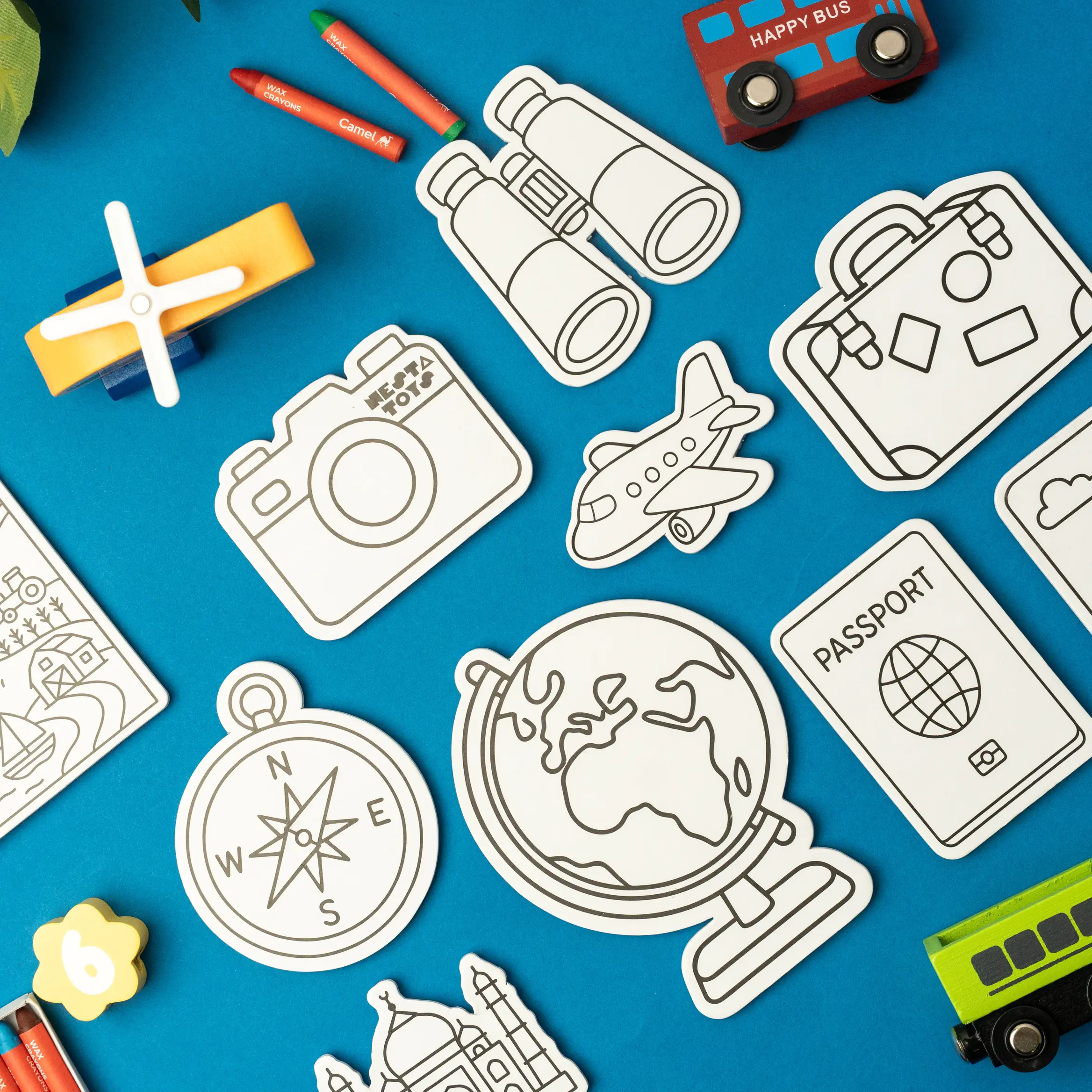 DIY Fridge Magnet - World Explorer - Image 11