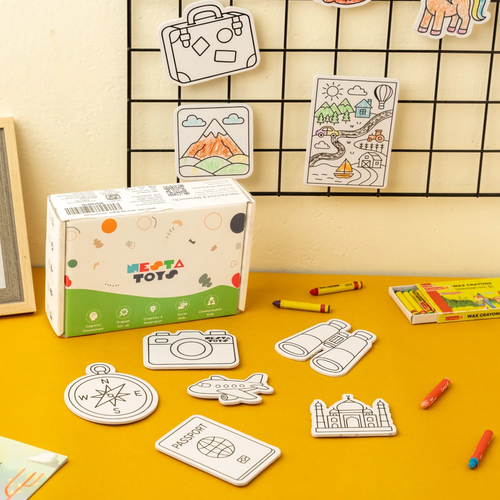 DIY Fridge Magnet - World Explorer - Image 4
