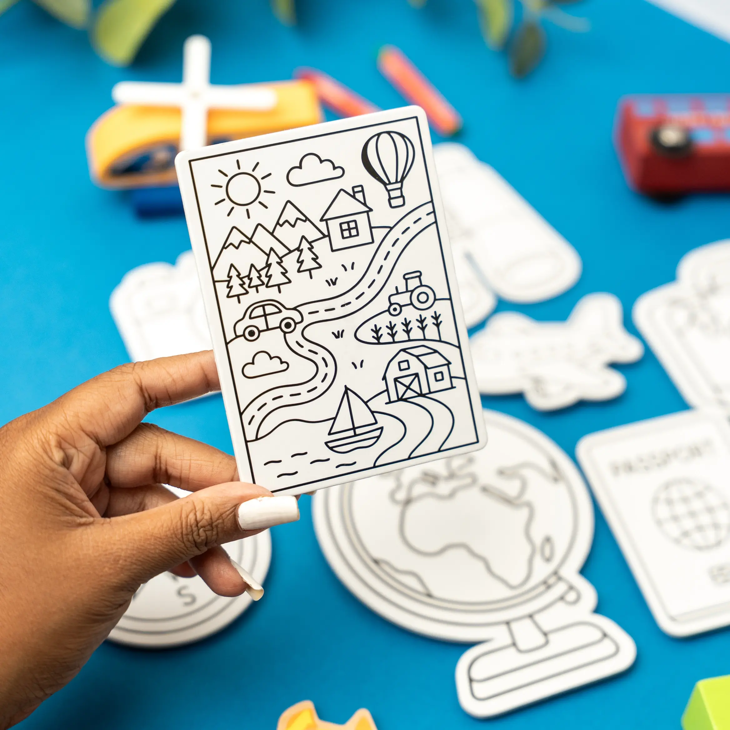 DIY Fridge Magnet - World Explorer - Image 5