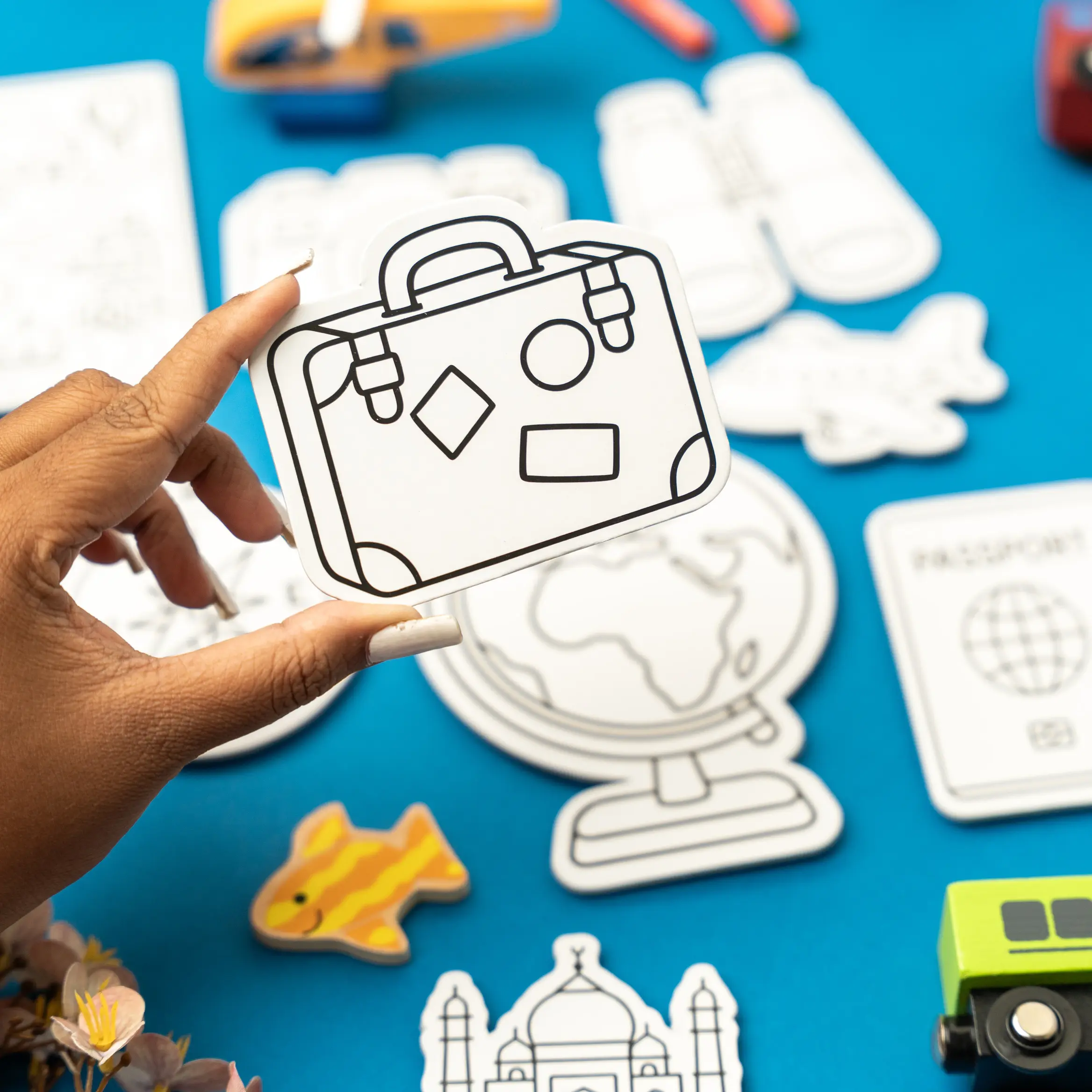 DIY Fridge Magnet - World Explorer - Image 6