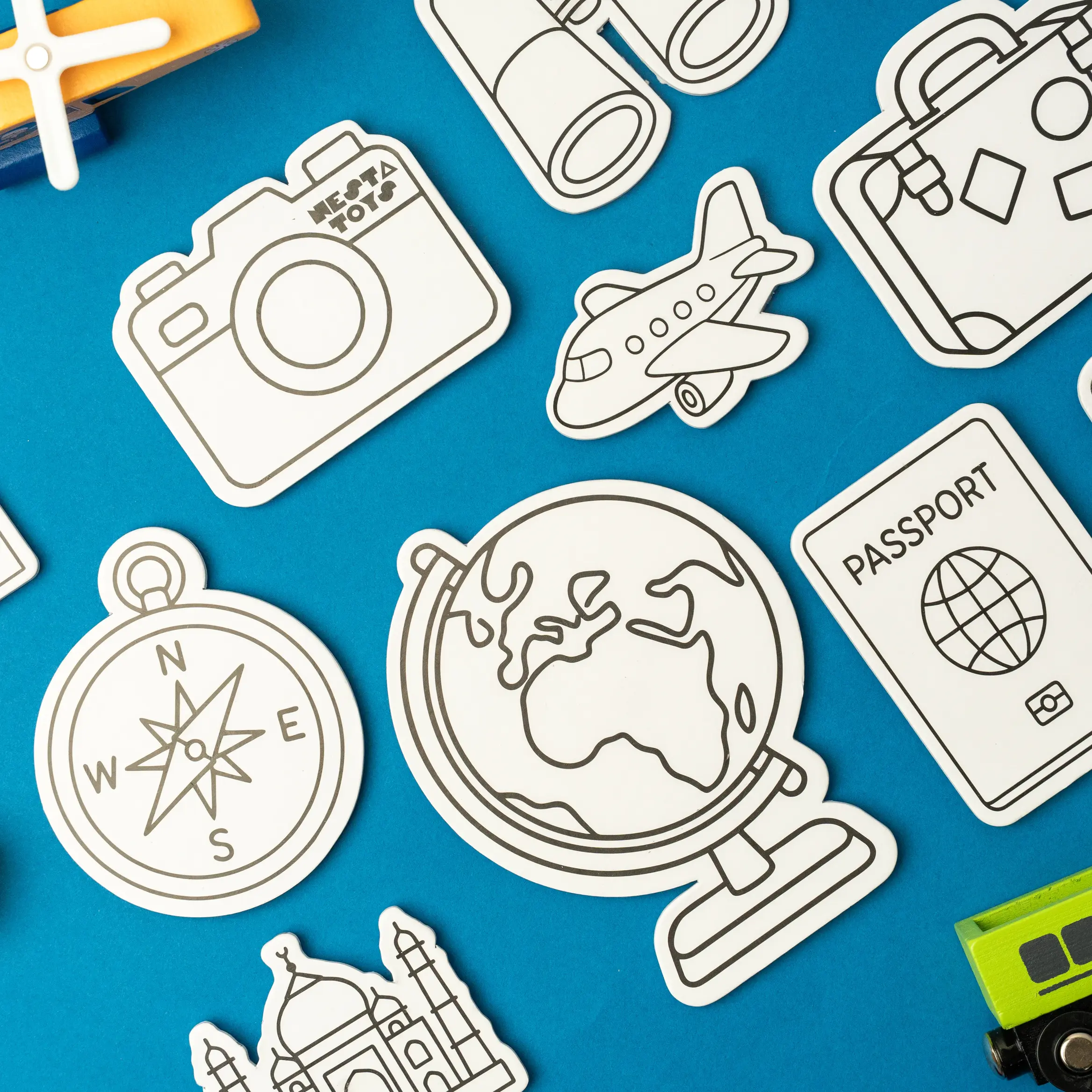 DIY Fridge Magnet - World Explorer - Image 9