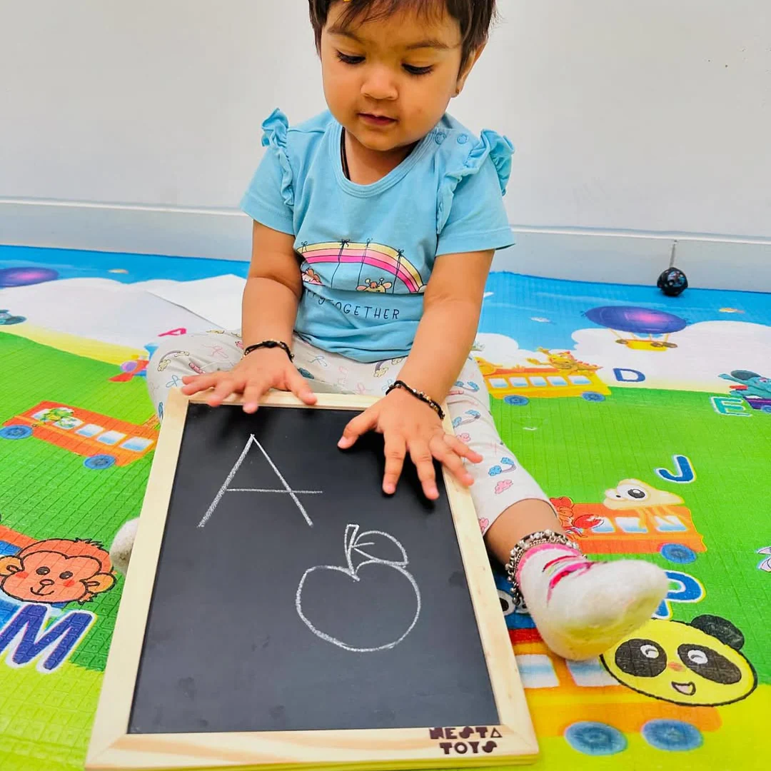 Double Sided Blackboard Slate | Pre-writing Toys for Kids - Image 5