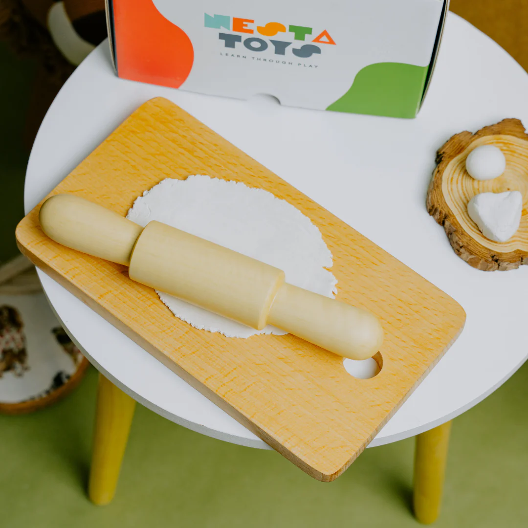 Play Dough Tool set | Rolling Pins & Knife - Image 3