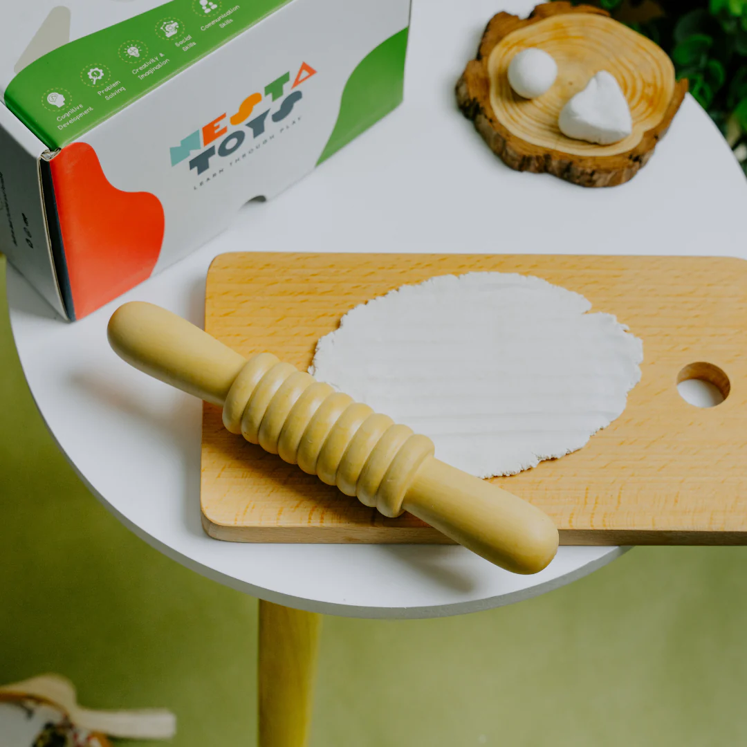 Play Dough Tool set | Rolling Pins & Knife - Image 5