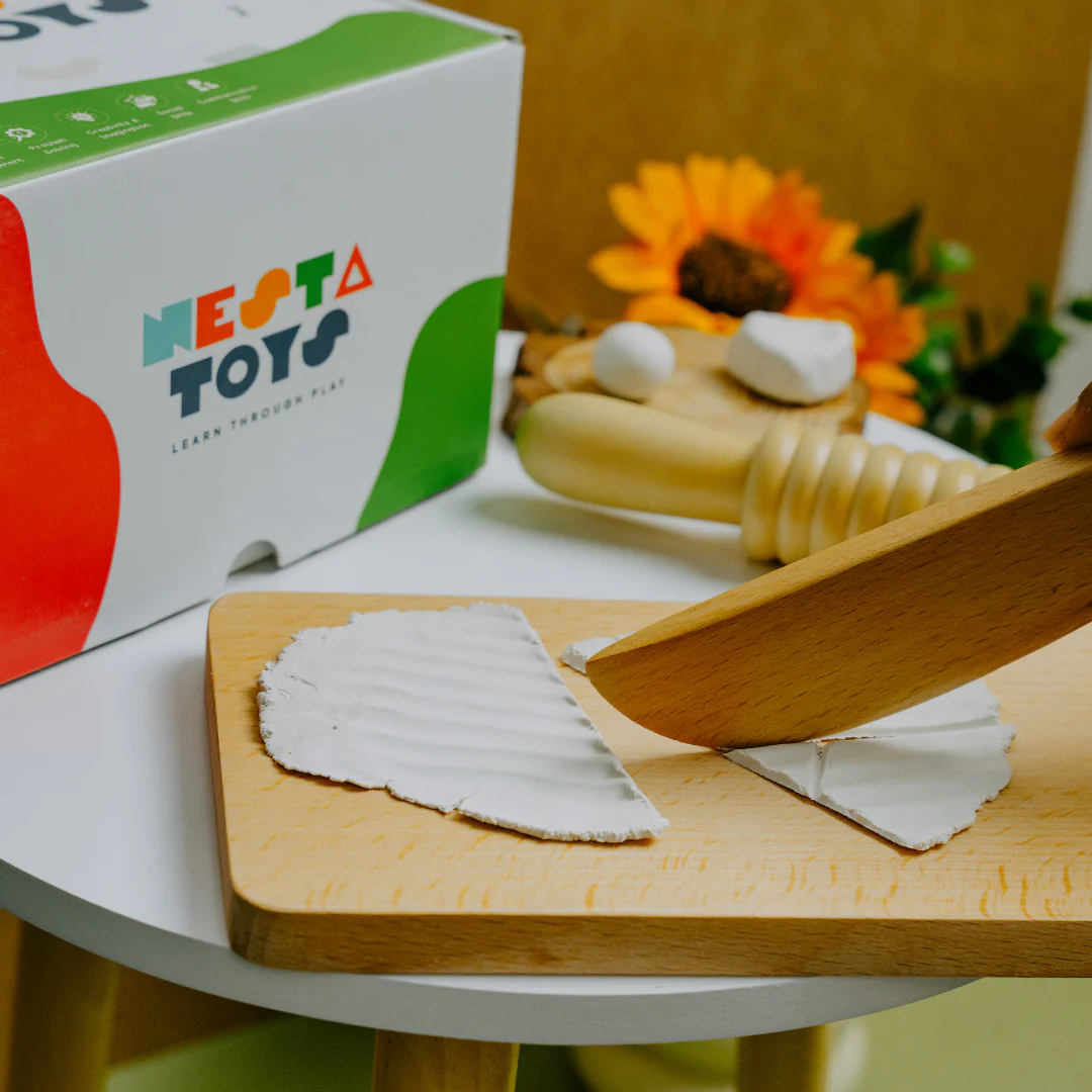 Play Dough Tool set | Rolling Pins & Knife - Image 6