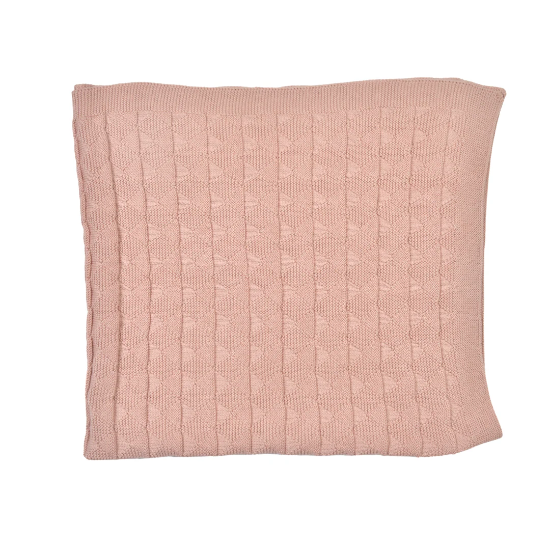 Knitted Cotton Baby Swaddle (80x100 cm) | Perfect for Baby’s Comfort - Image 6