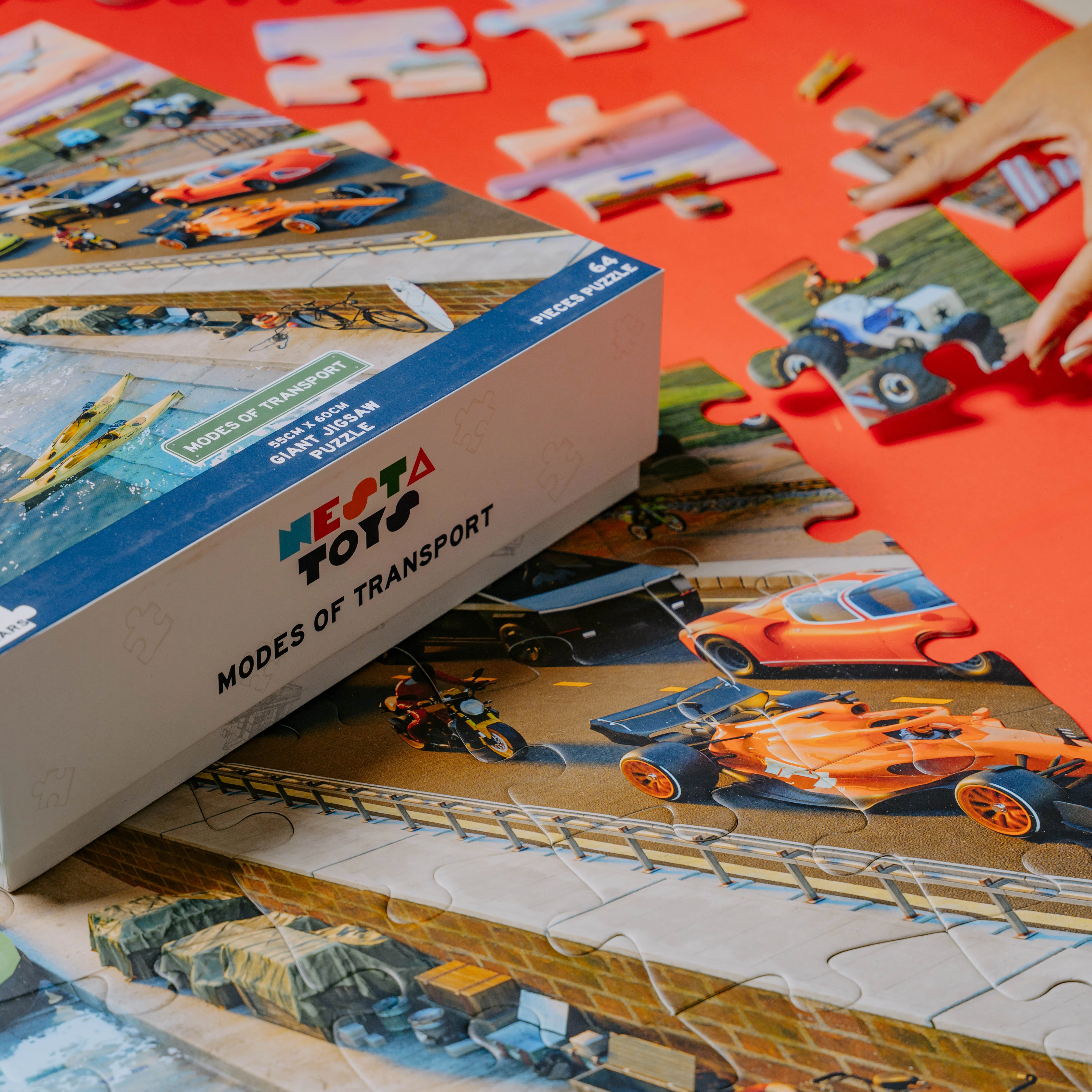 Modes of Transport Jigsaw Puzzle (64 Pcs) - Image 6