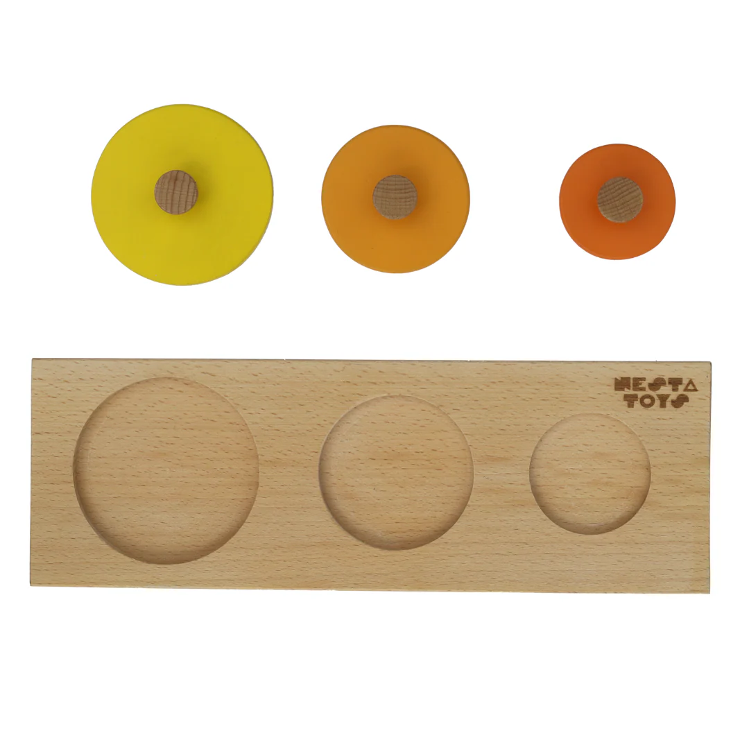 Montessori Circle Seriation Puzzle - Image 5