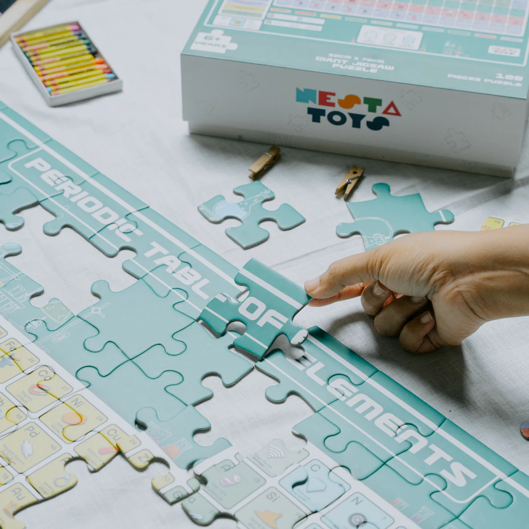 Periodic Table of Elements Jigsaw Puzzle (108 Jumbo Pieces) - Image 5
