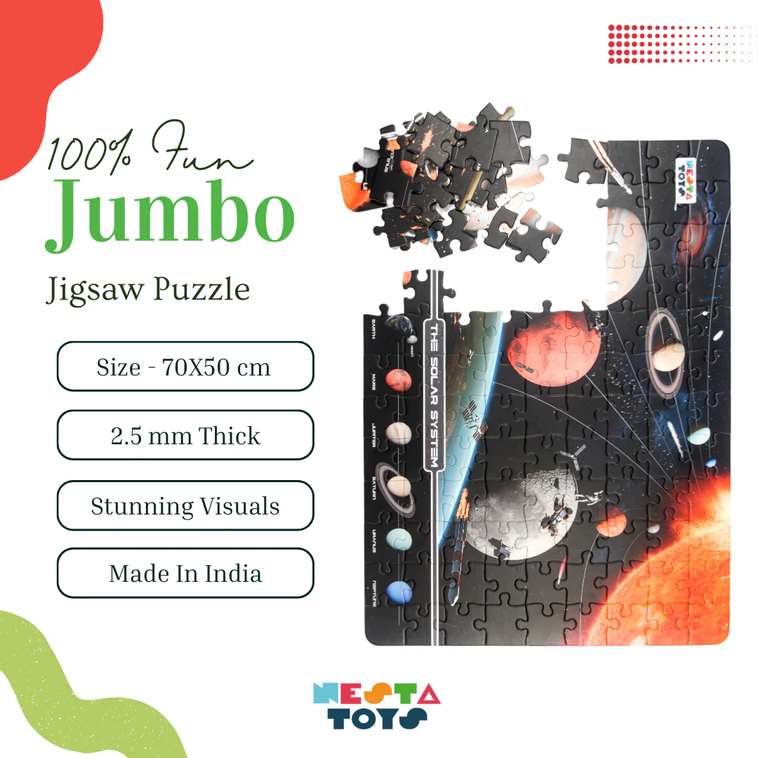 Solar System Jigsaw Puzzle (108 Jumbo Pieces) - Image 9