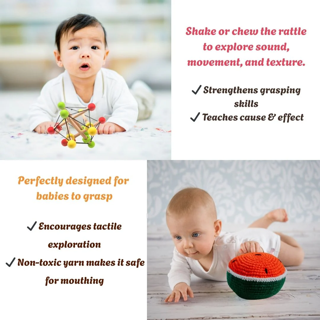 Sensory Explorer Play Kit for 3-6 Months Babies (Level 2) - Image 5