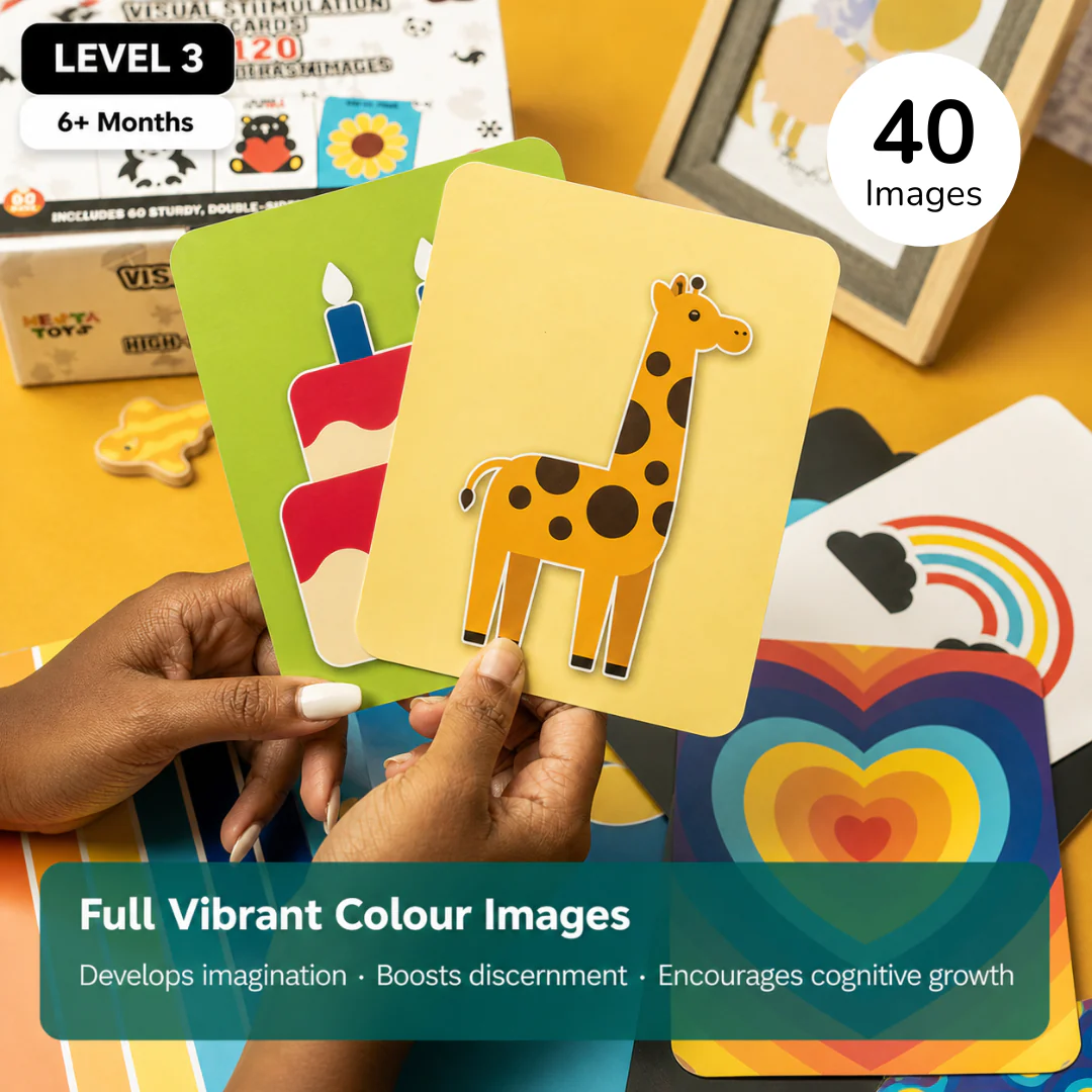 Visual Stimulation Learning Activity Card for Babies - Image 4