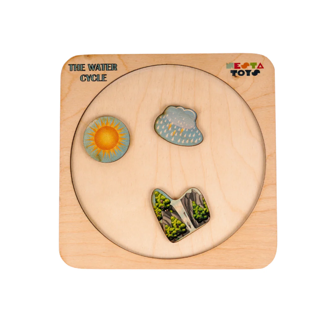 NESTA TOYS - Montessori Wooden Water Cycle Puzzle | Educational STEM Learning Toy - Image 7