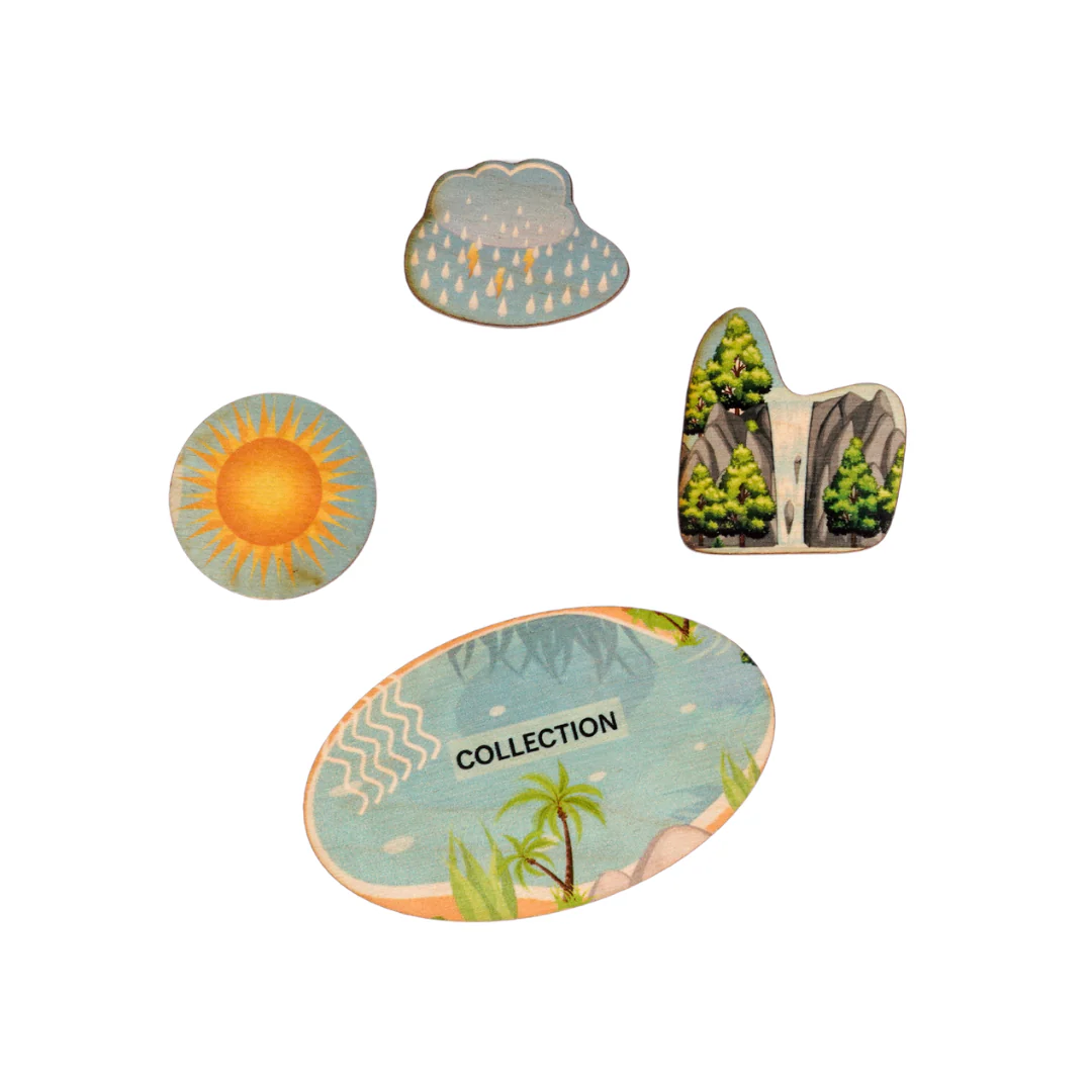 NESTA TOYS - Montessori Wooden Water Cycle Puzzle | Educational STEM Learning Toy - Image 8