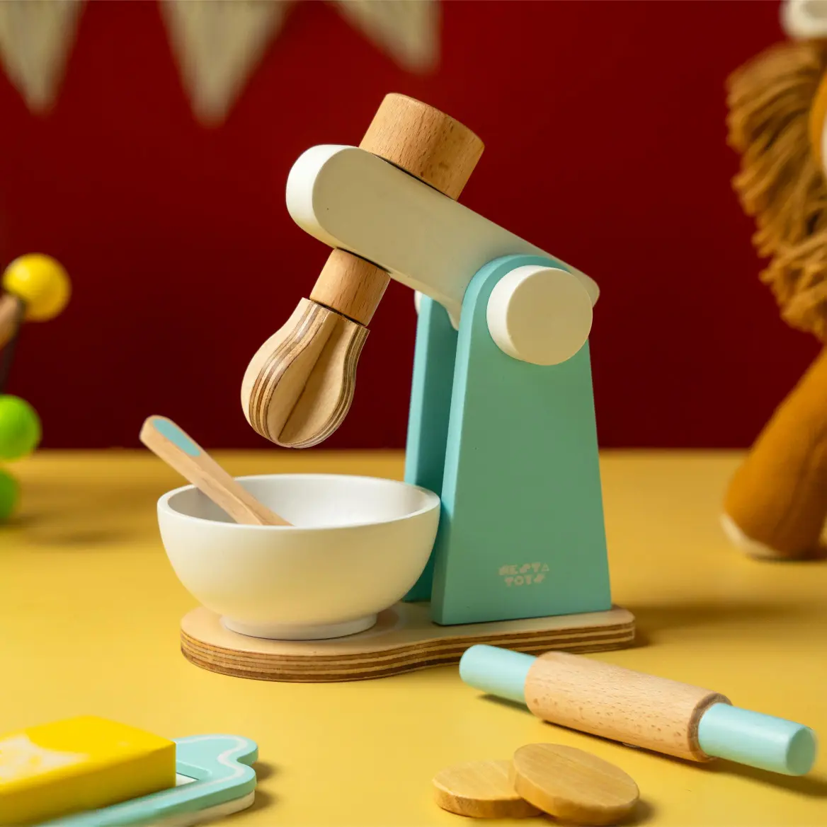 Wooden Blender Toy - Image 2