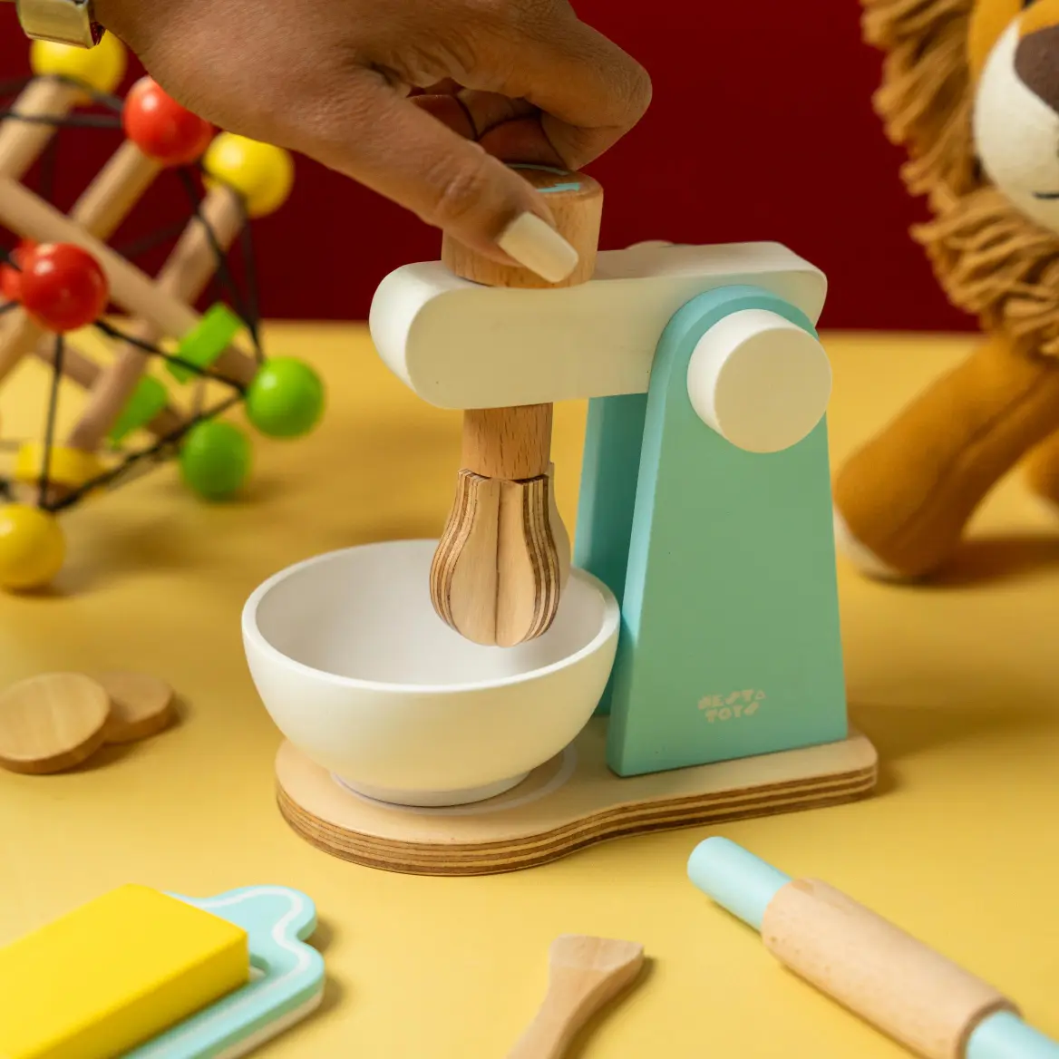 Wooden Blender Toy - Image 5