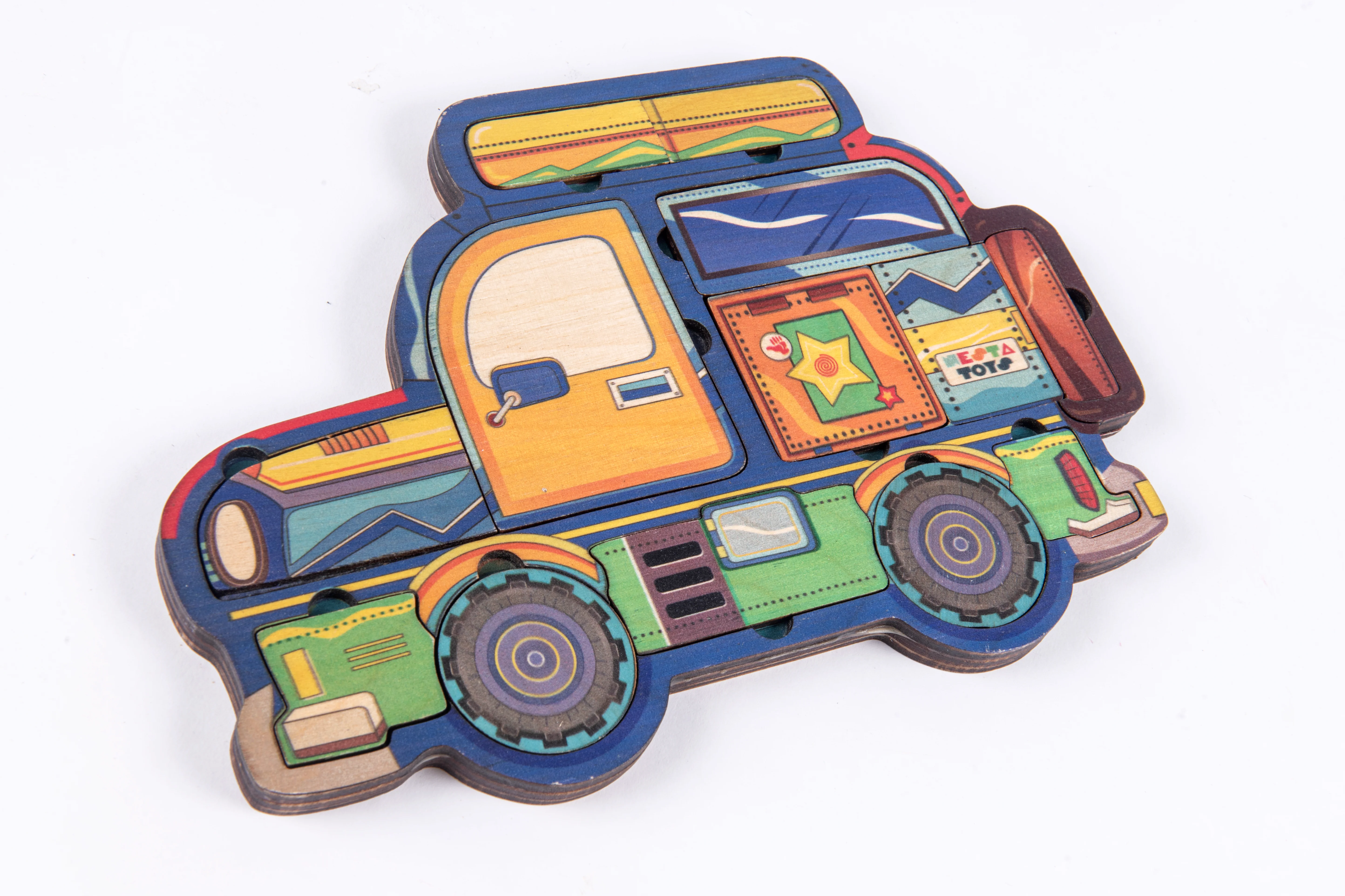 Wooden Car Puzzle - Image 5