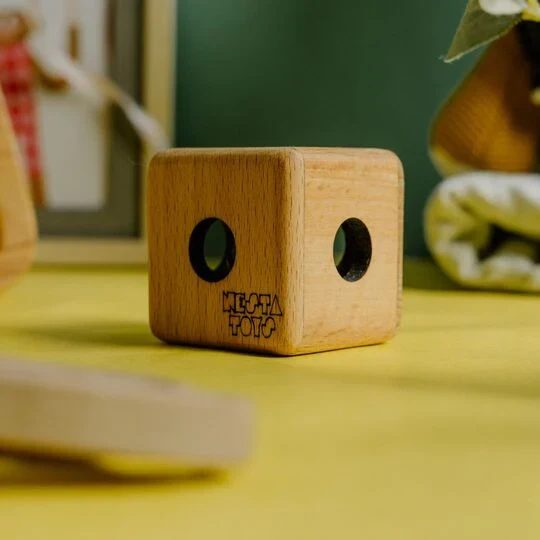 Wooden Cube Rattle - Image 4