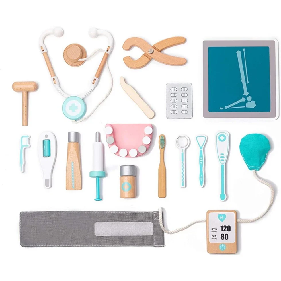 Wooden Doctor Set Toy - Image 6