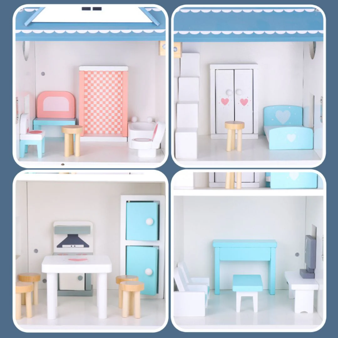 Wooden Dollhouse Toy - Image 3