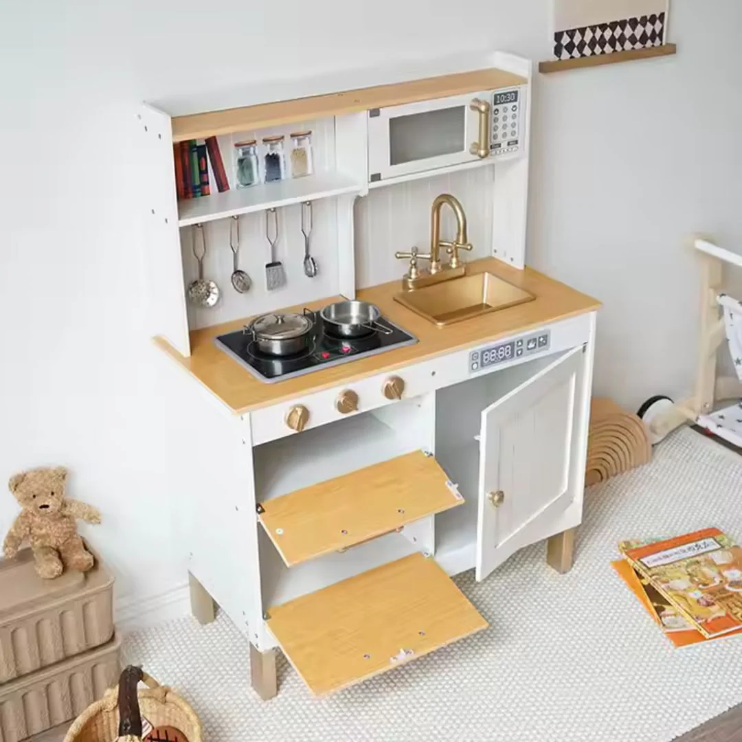 Wooden Kitchen Toy Set - Image 2
