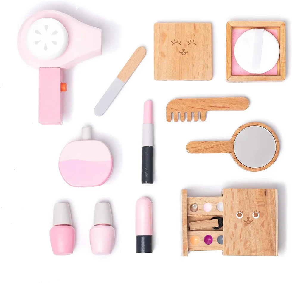 Wooden Makeup Set Toy (12 Pcs) - Image 8