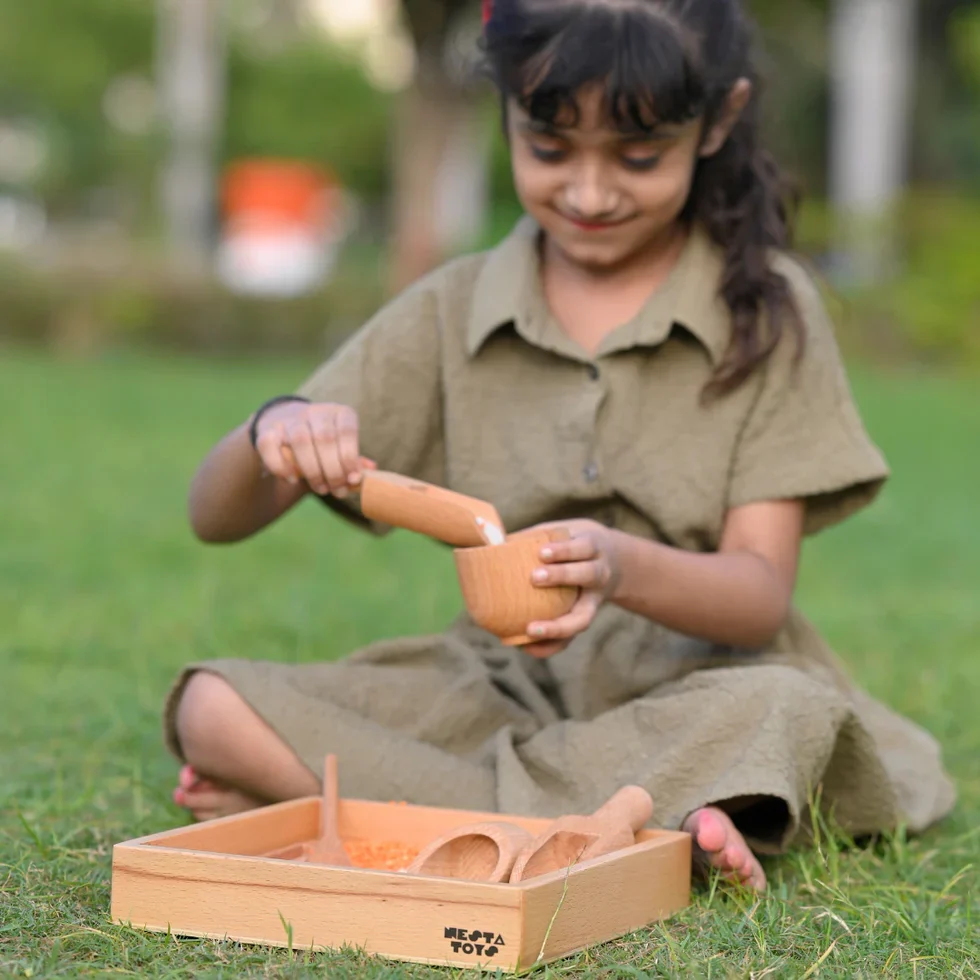 Wooden Sensory Bin Tools for Kids (6 Pcs) - Image 12